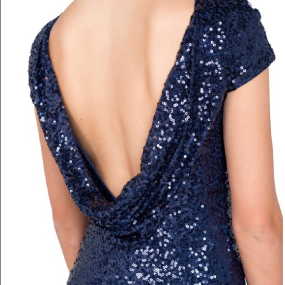 Badgley Mishka gown size 12 never worn. Orig$615 - Picture 3 of 4